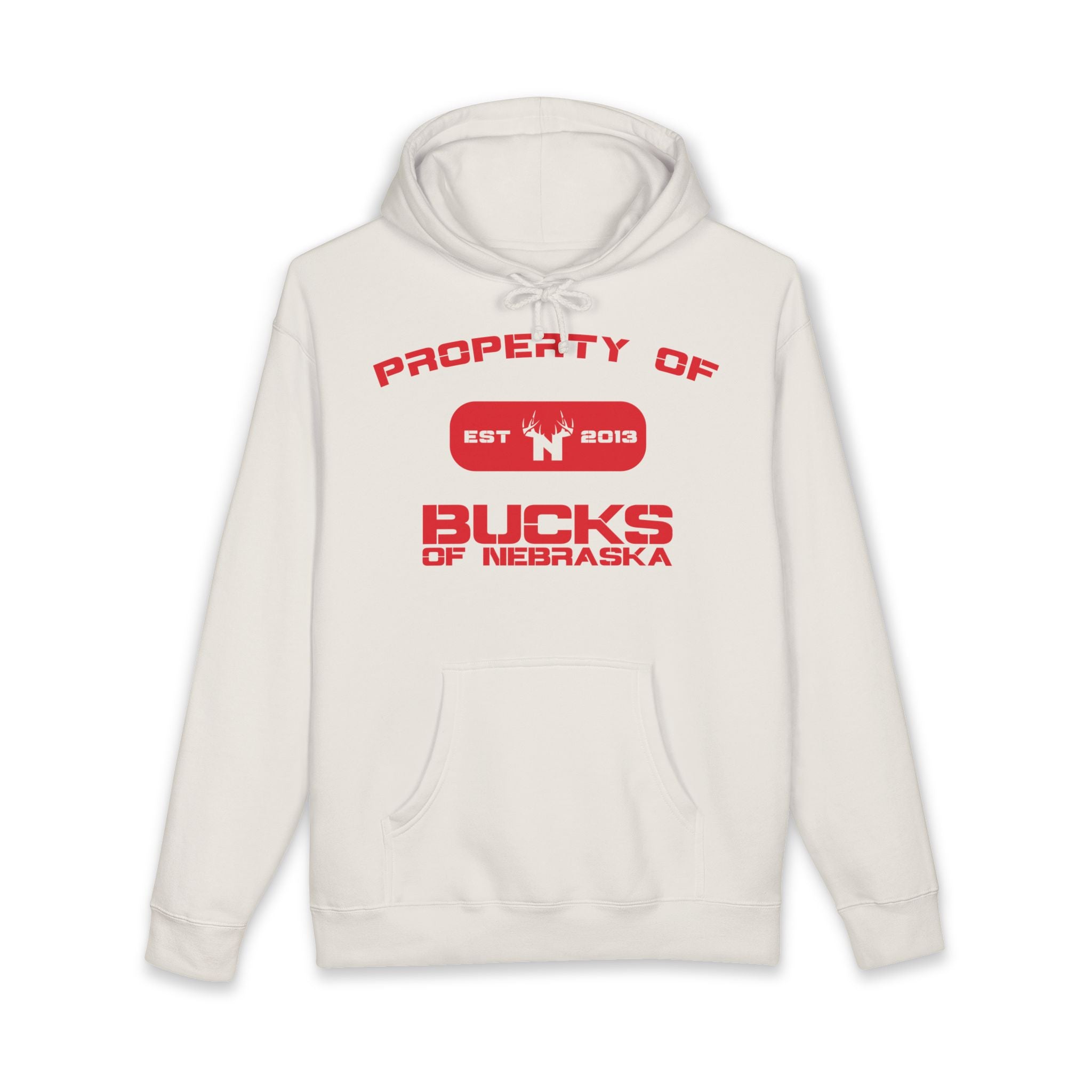Property of Bucks of Nebraska Hoodie
