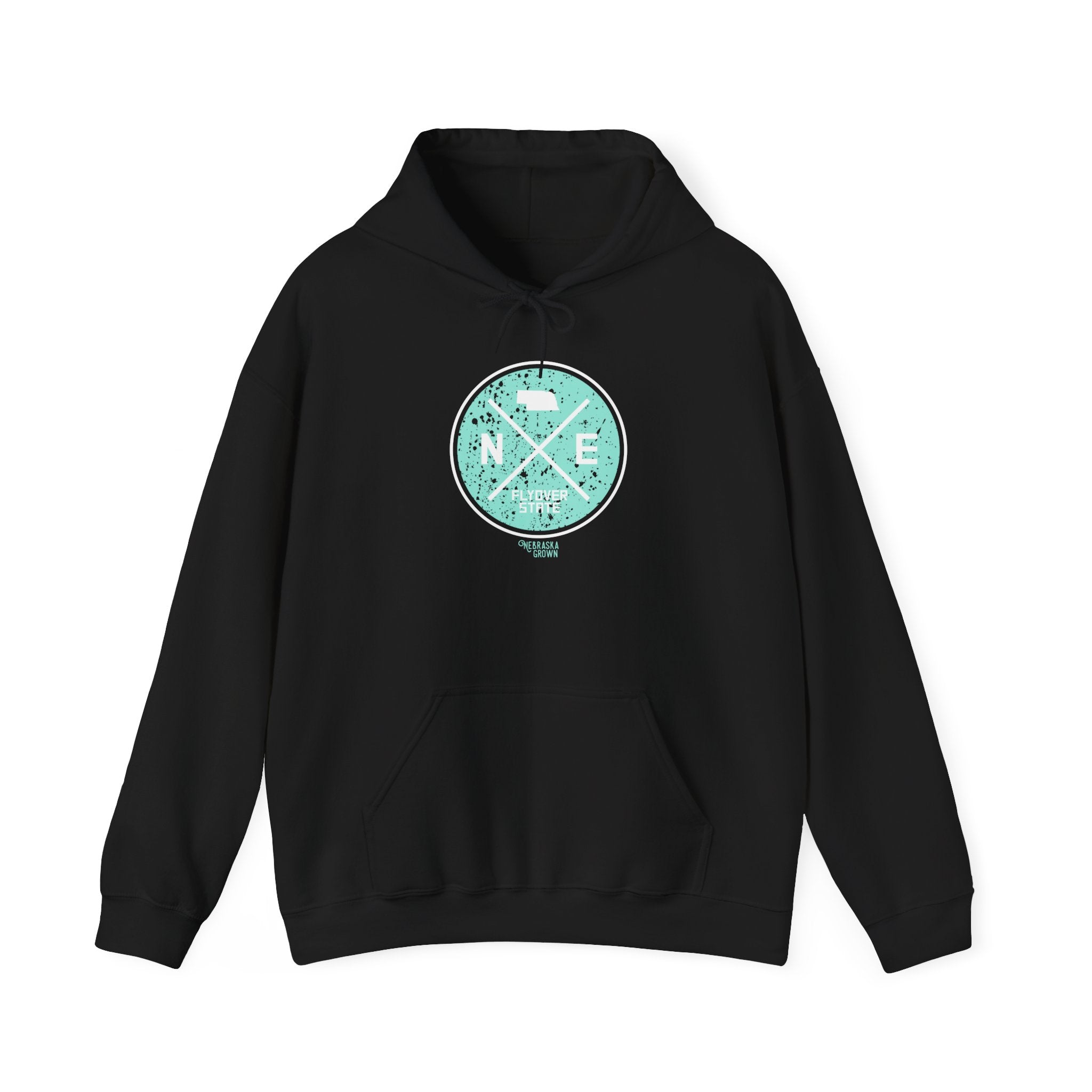 Hers FlyOver State Nebraska Grown Hoodie