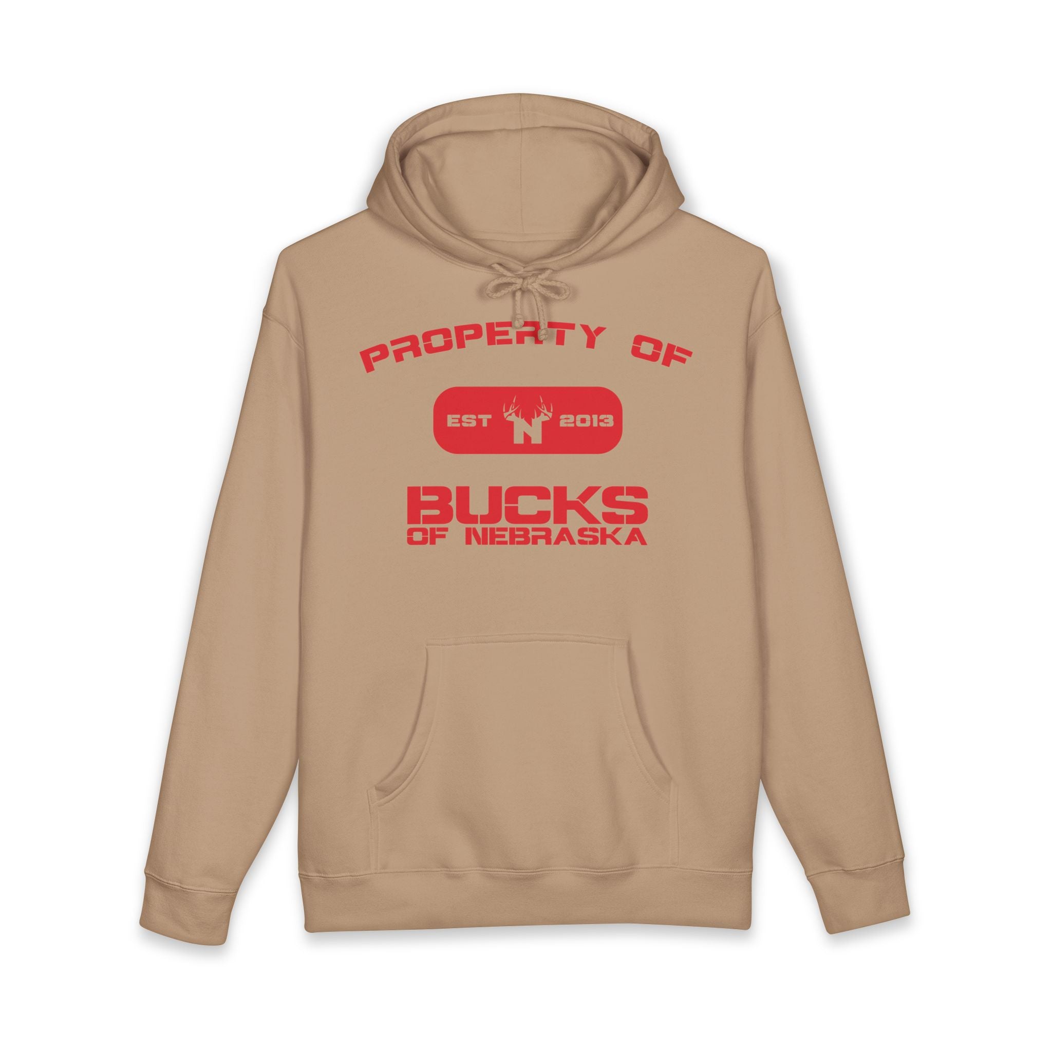 Property of Bucks of Nebraska Hoodie