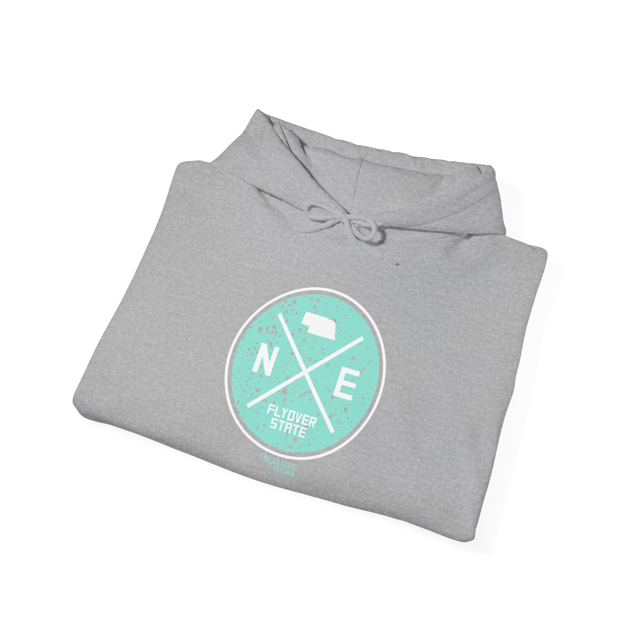 Hers FlyOver State Nebraska Grown Hoodie
