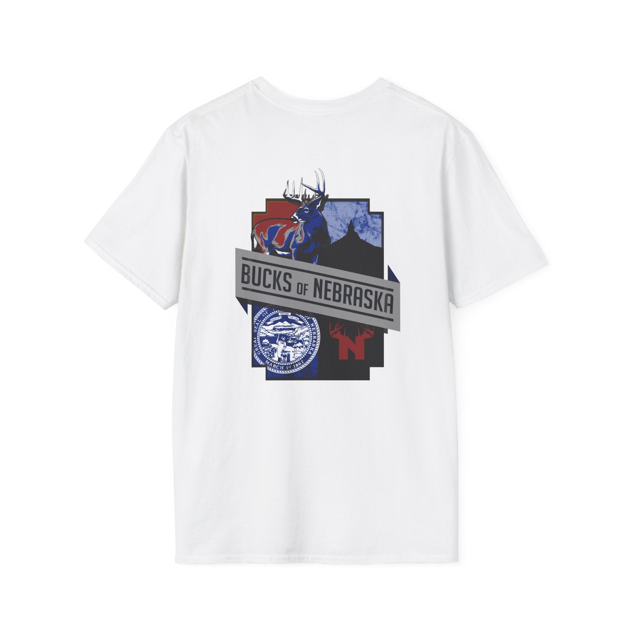 Nebraska State Monuments Tee