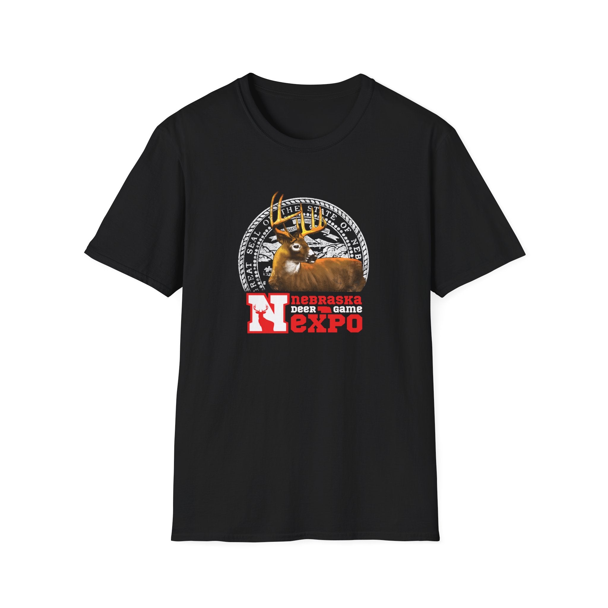 Nebraska Big Game Expo Event Shirt - Black/White