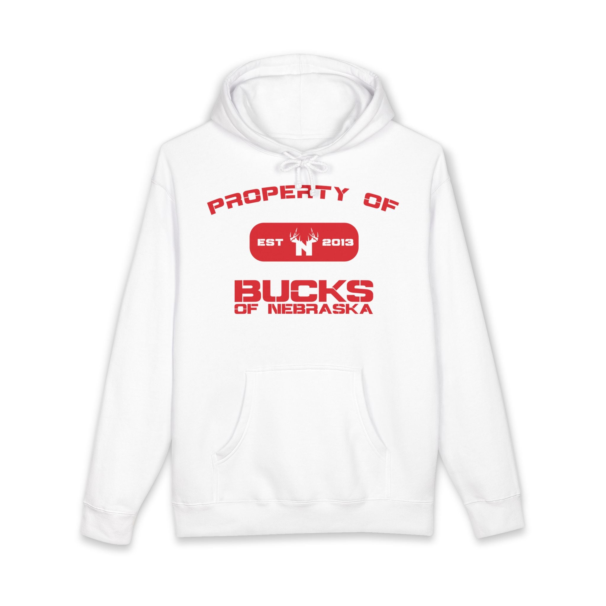 Property of Bucks of Nebraska Hoodie