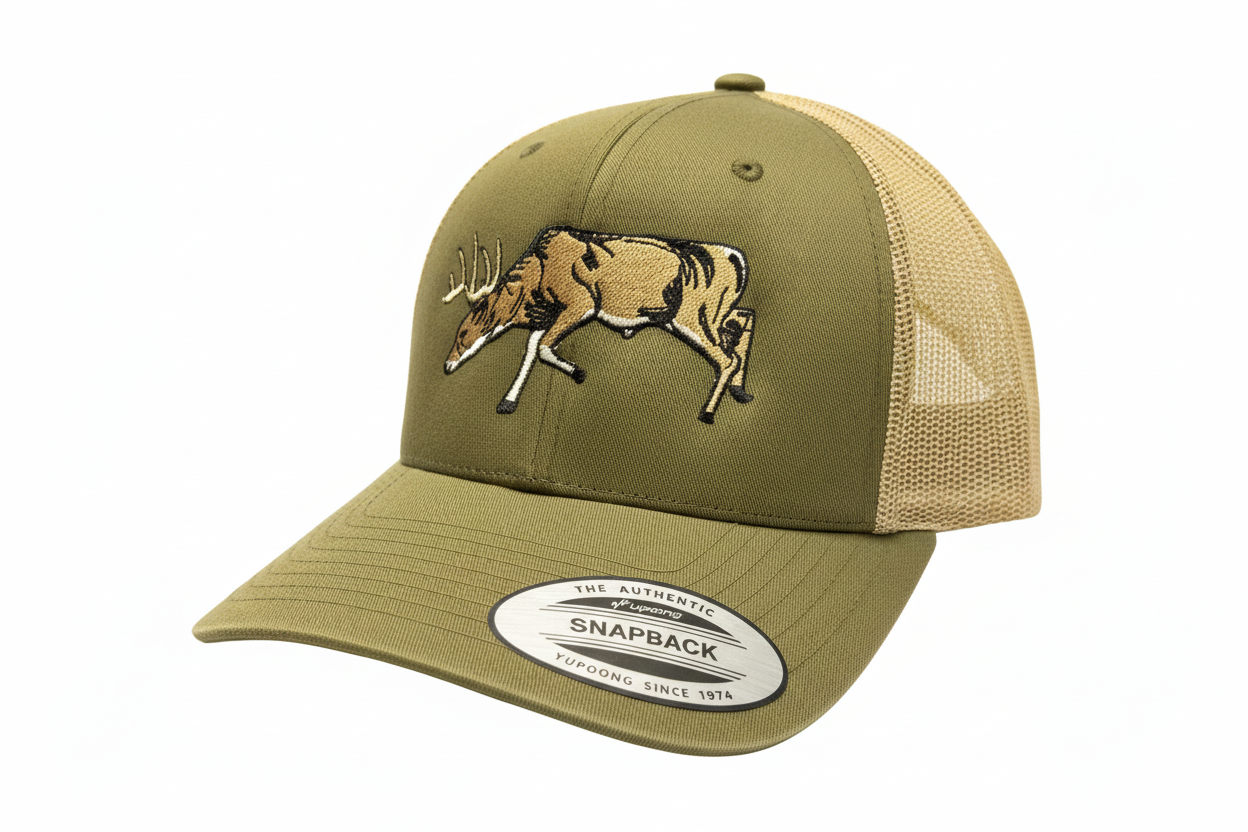 Hot Scent Nose Down Buck SnapBack Hat