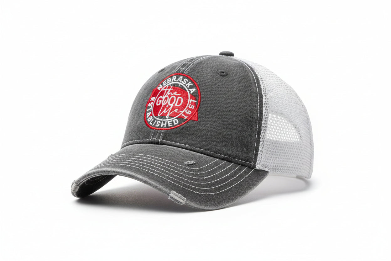 Nebraska The Good Life Ladies Hat