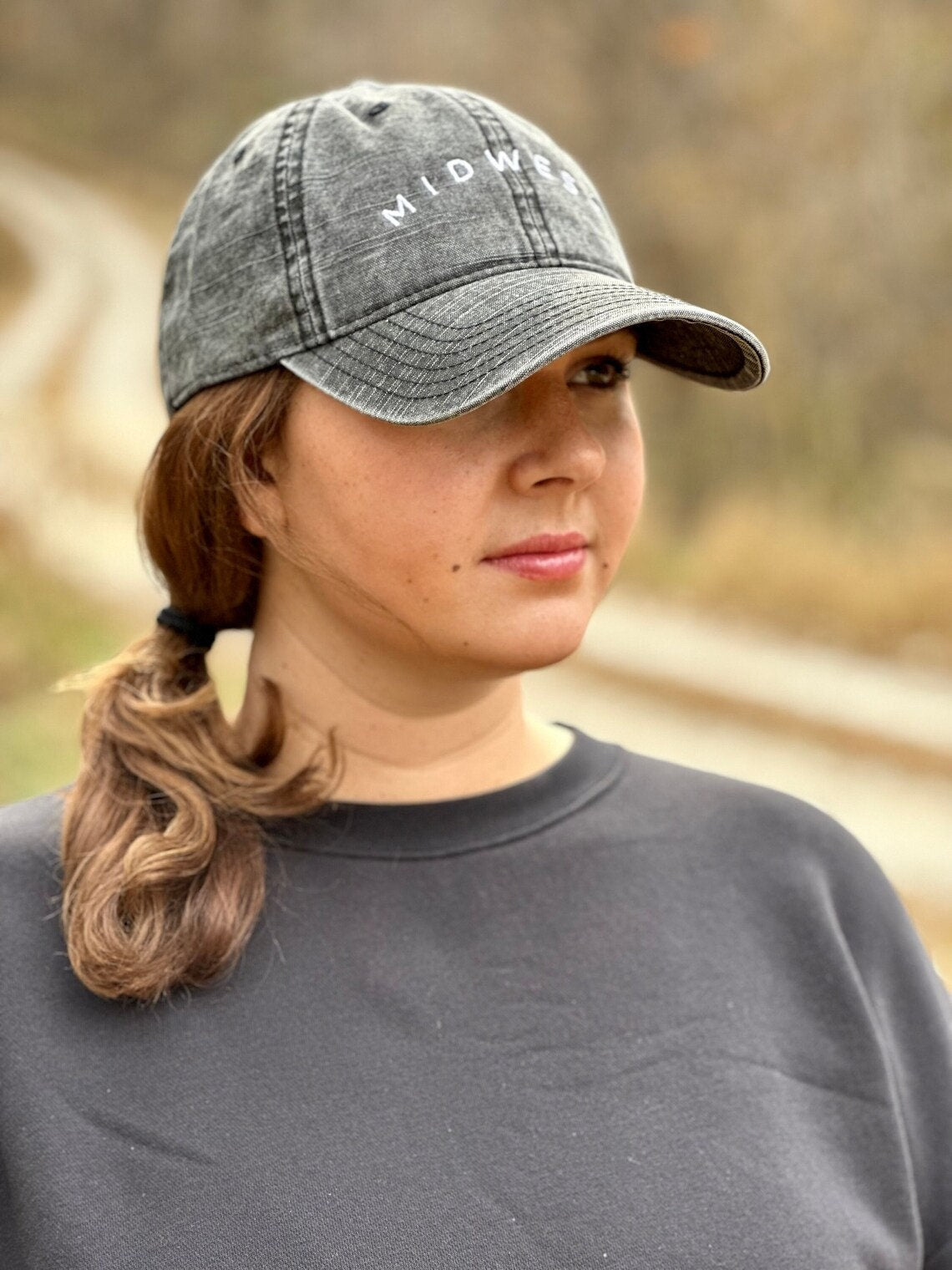 Simple Midwest Embroidered Hat