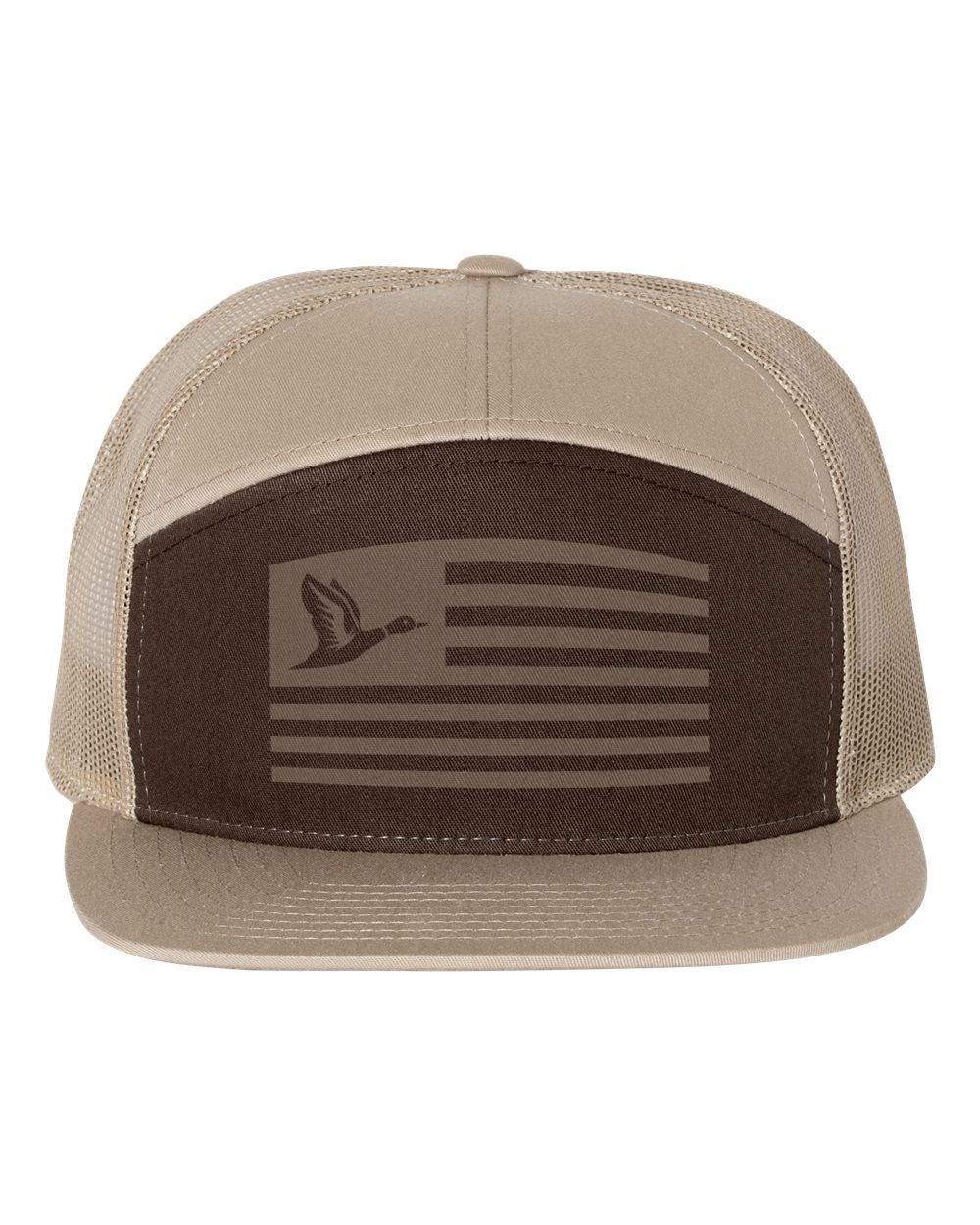 Duck Hunting American Flag Hat