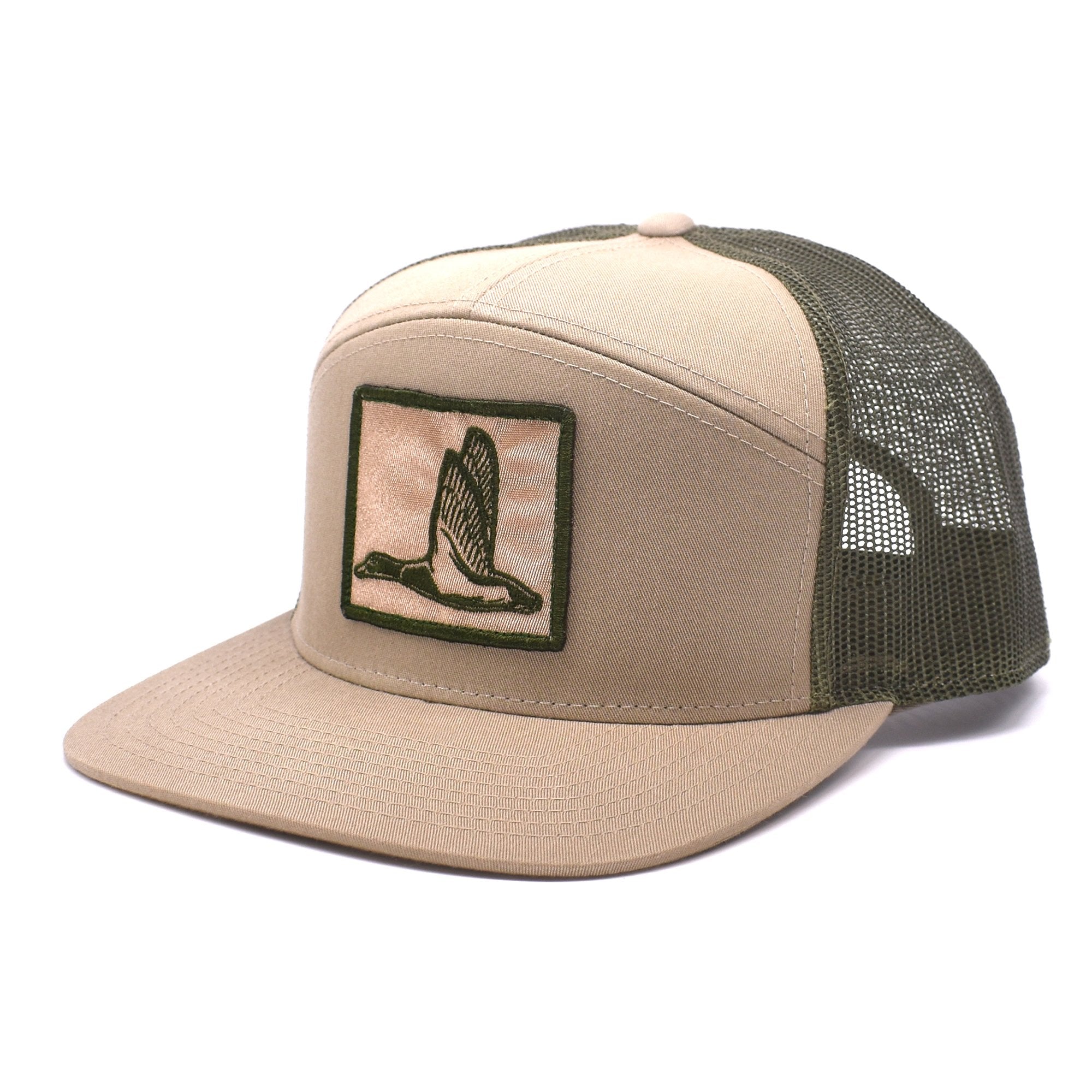 Duck Patch Khaki & Loden Hat