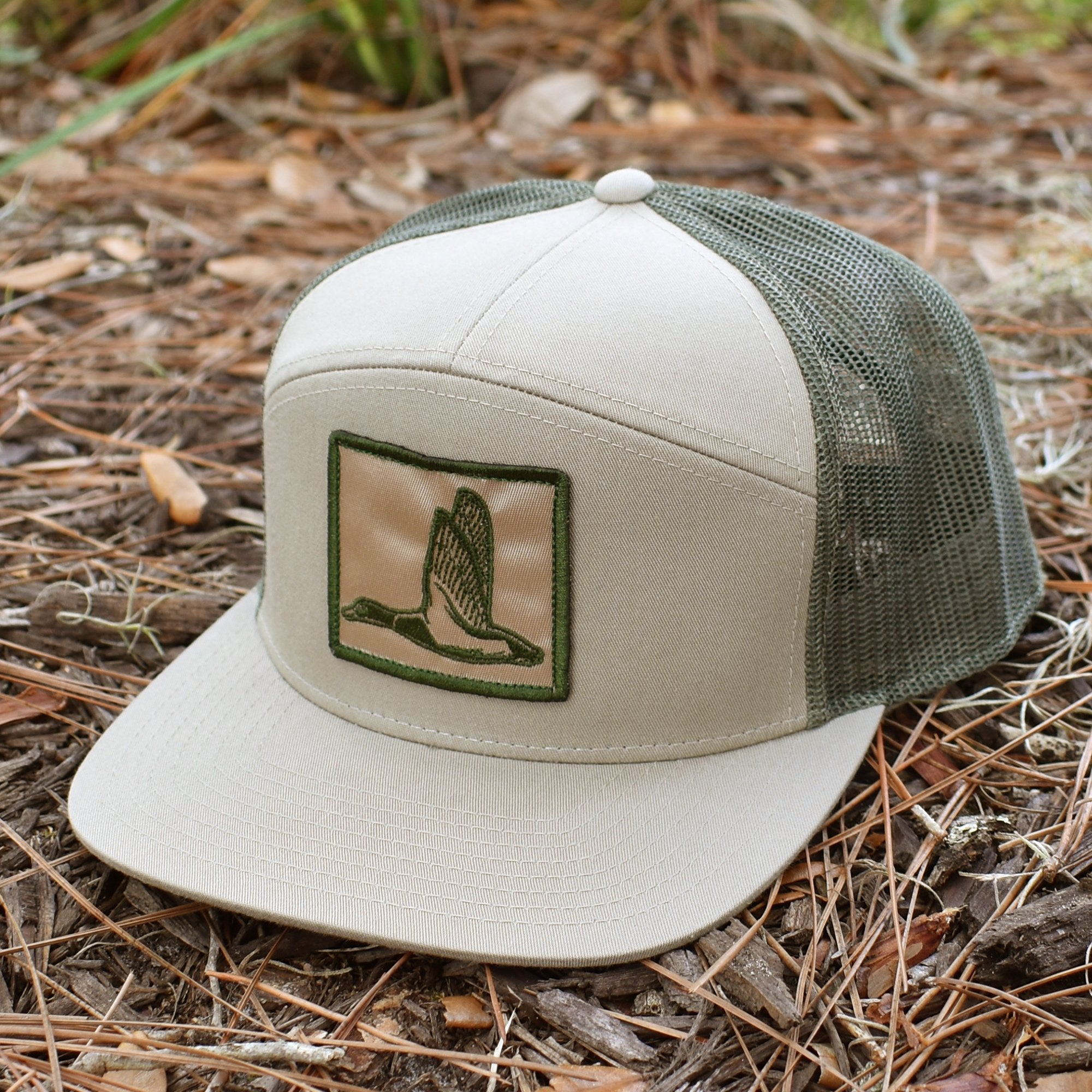 Duck Patch Khaki & Loden Hat